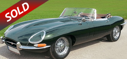 SOLD - Jaguar E-Type OTS - Serie 1 Roadster XKE OTS 1964 - Verkauft